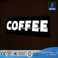 Epoxy resin Led channel letter sign resin halo signage for advertising